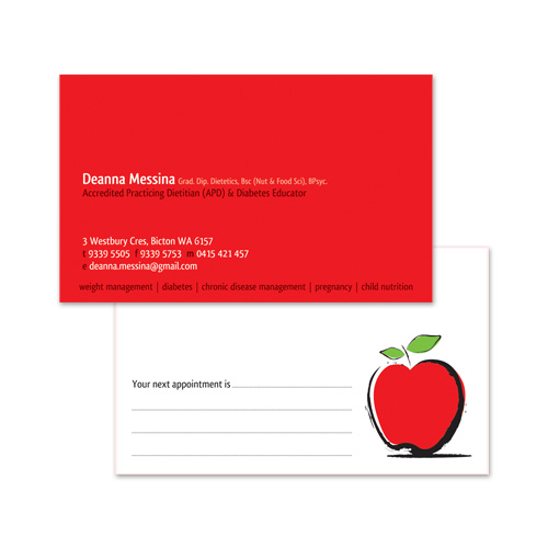 Business card - Deanna's